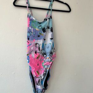 Jolyn tropical one piece swimsuit